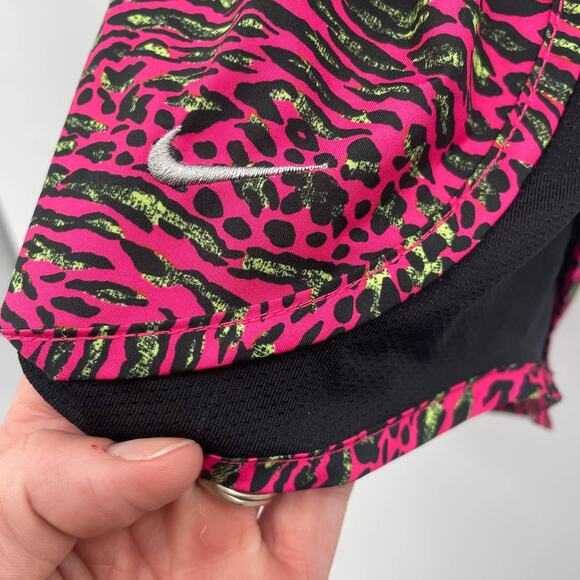 Nike Leopard Print Pink Dri Fit Shorts // S - Picture 3 of 12